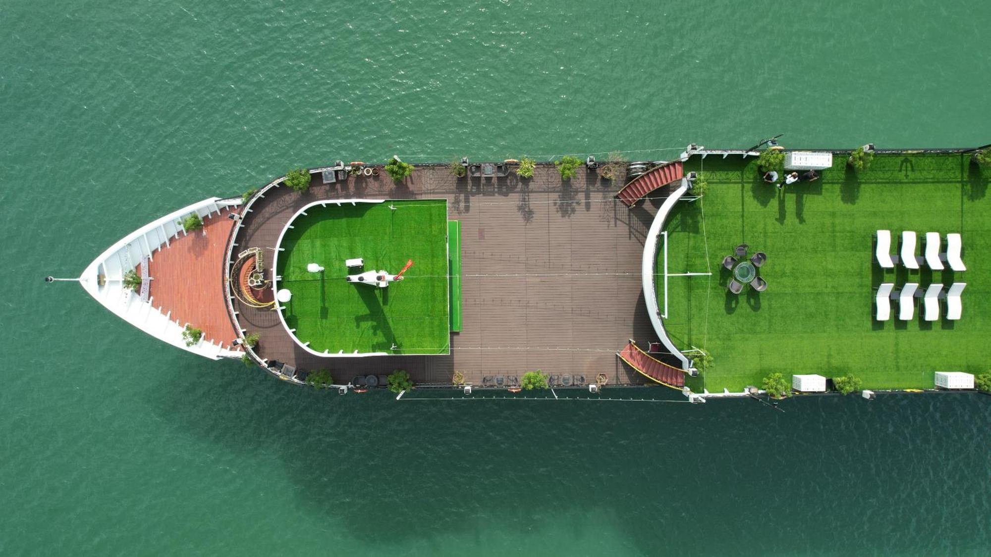 Hotel Halong Aquamarine Royal Cruise Ha Long Esterno foto